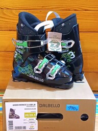 LYŽIARKY DALBELLO GREEN MENACE 3.0 GW JR BLACK 20MP ---MODEL 2024---